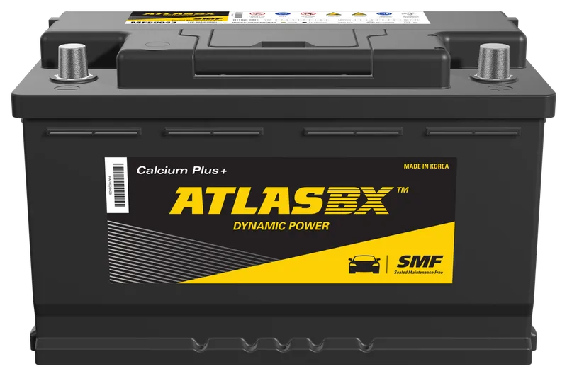 Ắc quy ATLASBX SMF Dynamic Power — Góc trên